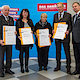 Auszeichnungsveranstaltung der Handewerkskammer Erfurt fuer 25-jaehrige Jubilaeen von Handwerksbetrieben am 15.10.2015 in Erfurt ( Thueringen ). Foto: Michael Reichel/arifoto.de Schlagwort(e): lth
