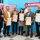 Auszeichnungsveranstaltung der Handewerkskammer Erfurt fuer 25-jaehrige Jubilaeen von Handwerksbetrieben am 15.10.2015 in Erfurt ( Thueringen ). Foto: Michael Reichel/arifoto.de Schlagwort(e): lth
