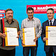 Auszeichnungsveranstaltung der Handewerkskammer Erfurt fuer 25-jaehrige Jubilaeen von Handwerksbetrieben am 15.10.2015 in Erfurt ( Thueringen ). Foto: Michael Reichel/arifoto.de Schlagwort(e): lth
