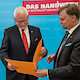 Auszeichnungsveranstaltung der Handewerkskammer Erfurt fuer 25-jaehrige Jubilaeen von Handwerksbetrieben am 15.10.2015 in Erfurt ( Thueringen ). Foto: Michael Reichel/arifoto.de Schlagwort(e): lth