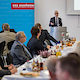 Auszeichnungsveranstaltung der Handewerkskammer Erfurt fuer 25-jaehrige Jubilaeen von Handwerksbetrieben am 15.10.2015 in Erfurt ( Thueringen ). Foto: Michael Reichel/arifoto.de Schlagwort(e): lth