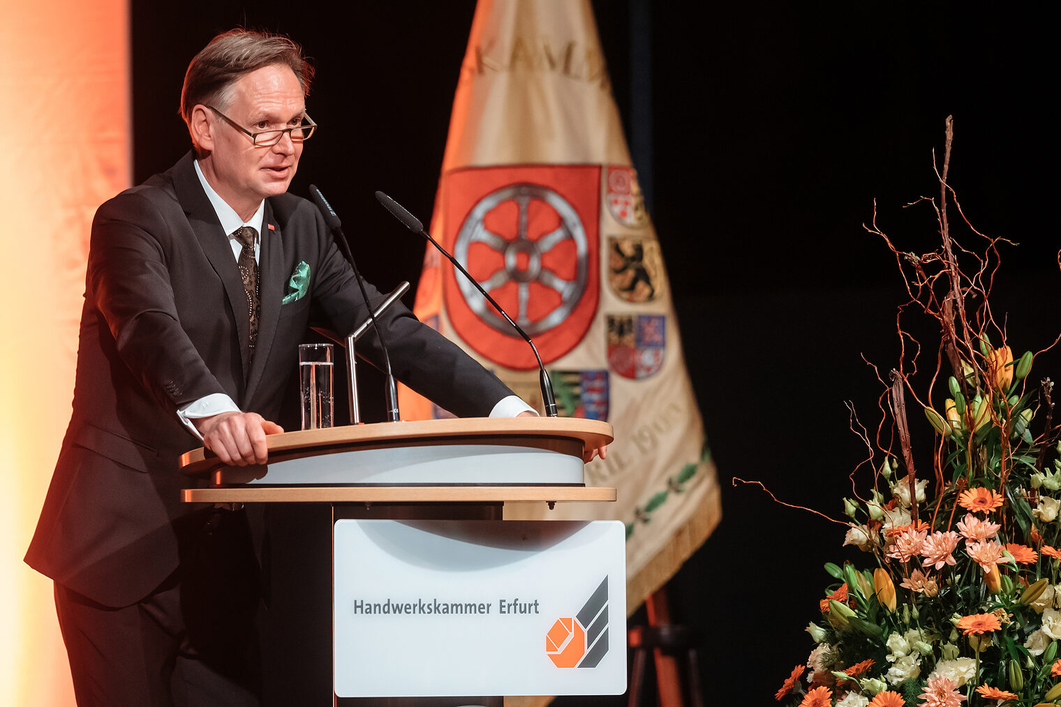 Meisterfeier der Handwerkskammer Erfurt am 23.02.2019 auf der Messe Erfurt (Thüringen). Foto: HWK/Michael Reichel Schlagwort(e): lth, Handwerk, HWK
