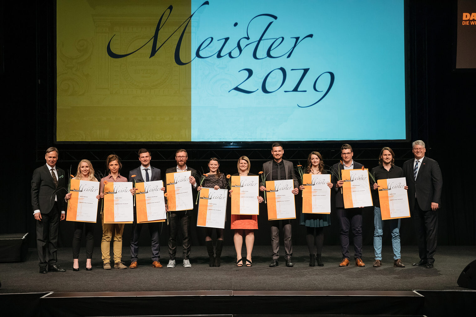 Meisterfeier der Handwerkskammer Erfurt am 23.02.2019 auf der Messe Erfurt (Thüringen). Foto: HWK/Michael Reichel Schlagwort(e): lth, Handwerk, HWK