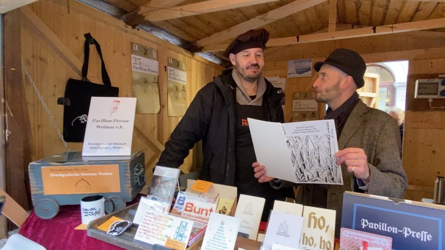 Steffen Knabe, Urenkel des Verlagsgründers Karl Friedrich Knabe, fühlt sich der Buchbinderei und der Buchdruckerei verpflichtet.