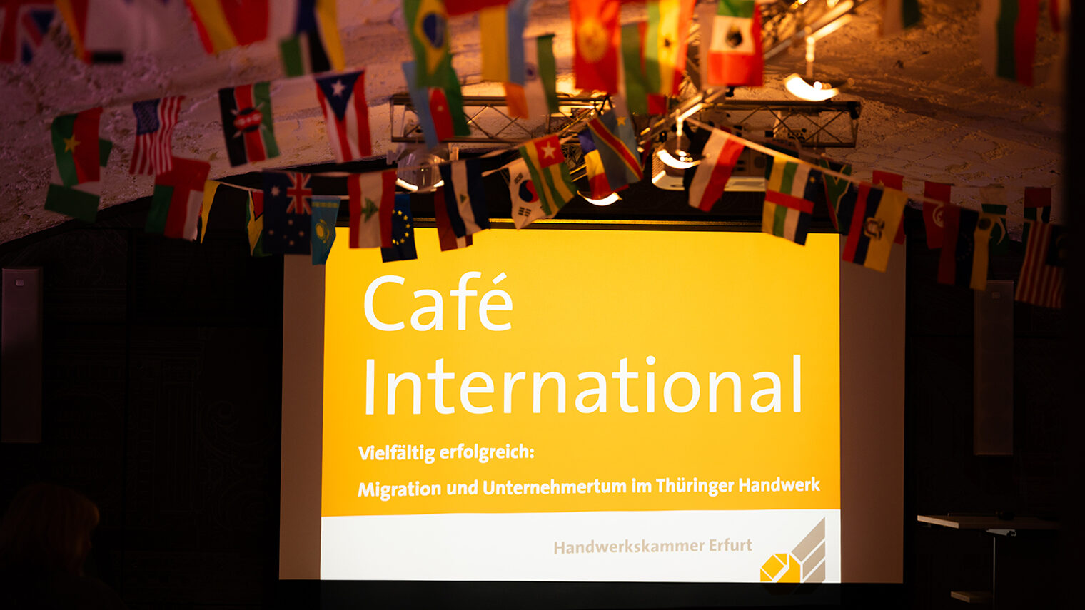 Das Café International zeigte, wie Migranten als Unternehmer das Thüringer Handwerk bereichern
